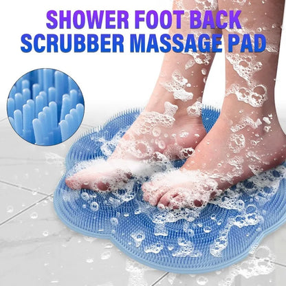 Silicone Foot Scrubber Bath Massage Mat
