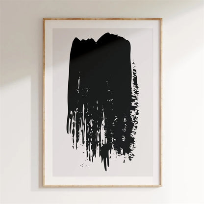 Minimalist Abstract Geometric Canvas Wall Art Poster