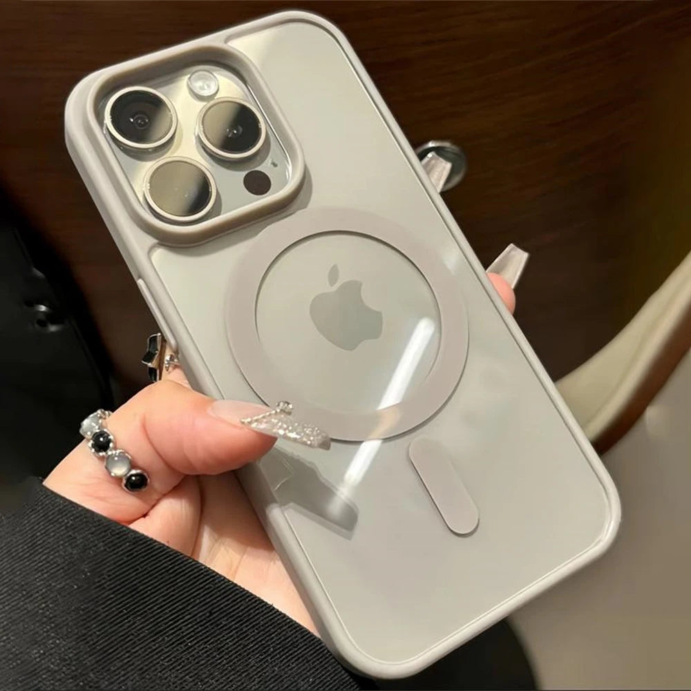 MagSafe Matte iPhone Case – iPhone 11 to 17 Pro Max, Wireless Charging Compatible