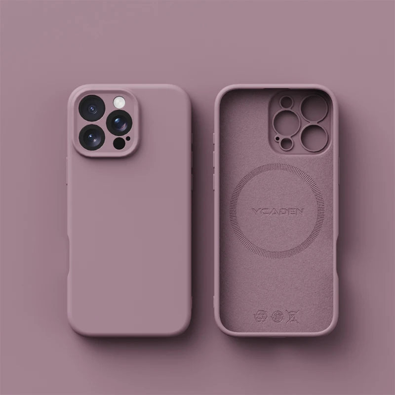 Magnetic MagSafe Liquid Silicone iPhone Case – 12 to 17 Series