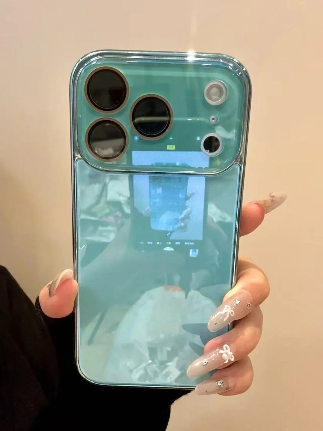 Tempered Glass Camera Case for iPhone – Plating Candy Armor Cover