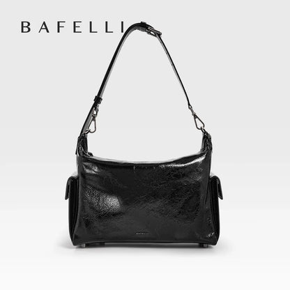 Genuine Leather Large Tote Crossbody Shoulder Bag – Unisex