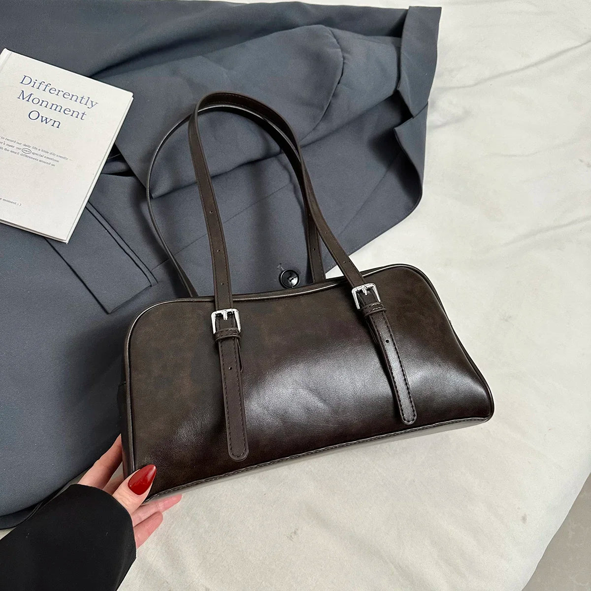 Design Small PU Leather Shoulder Bag