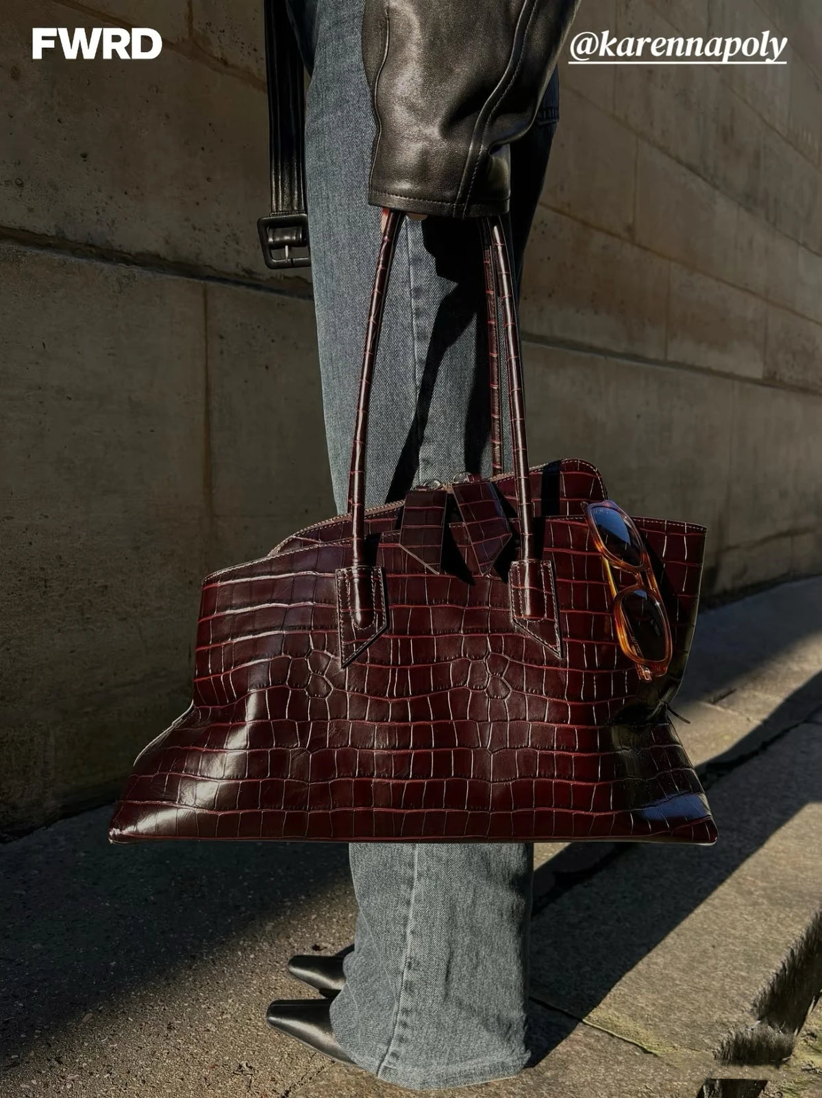 Genuine Leather Large Tote Bag – Women's Luxury Shoulder Handbag