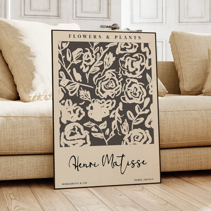 Picasso Exhibition Poster Wall Art Canvas Print – Vintage Museum Decor