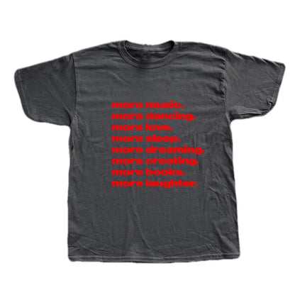 Streetwear Letter Print Cotton T-Shirt – Y2K Harajuku Hip Hop Graphic Tee