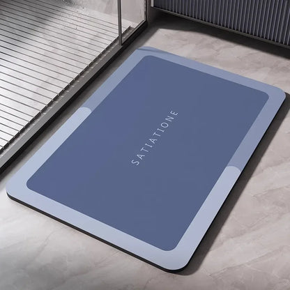 Diatomaceous Earth Bath Mat – Quick-Dry Non-Slip Bathroom Rug