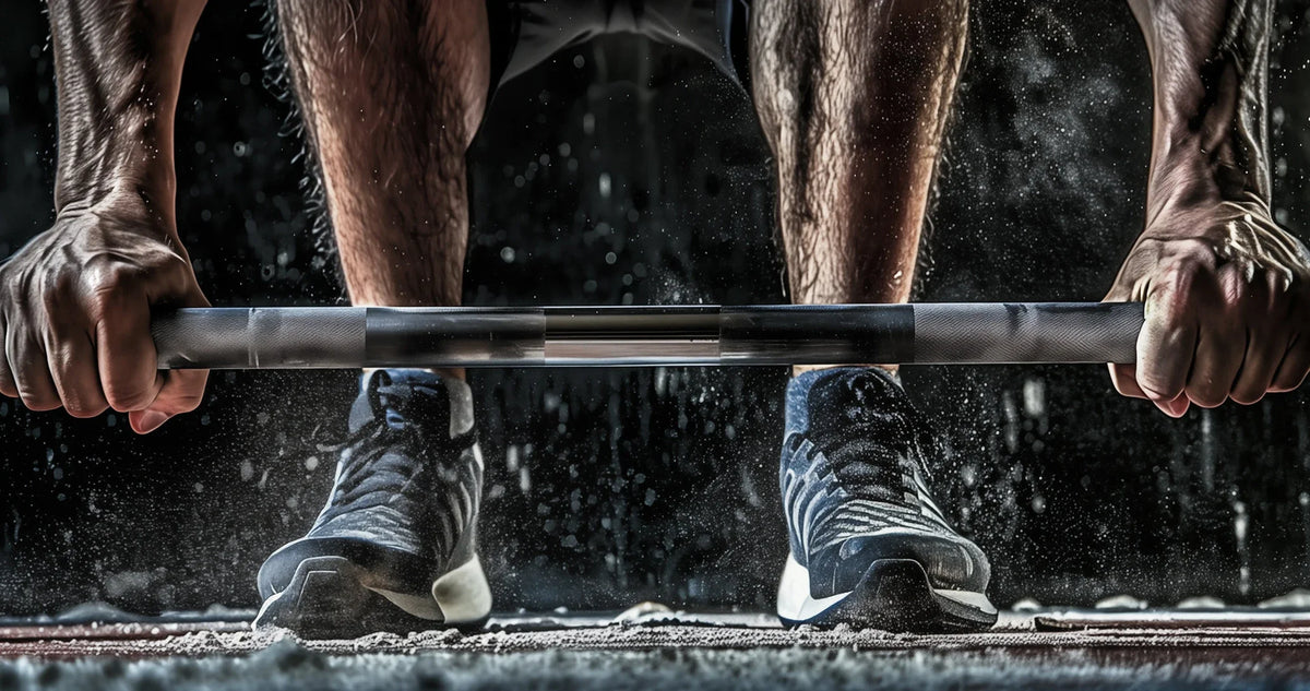 Motivational Fitness Barbell Canvas Wall Art Print