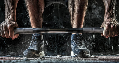 Motivational Fitness Barbell Canvas Wall Art Print