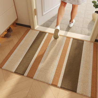 Loop Pile Entryway Rug – Waterproof Non-Slip Floor Mat for Home