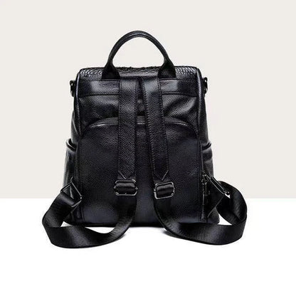 Genuine Leather Alligator Backpack for Women