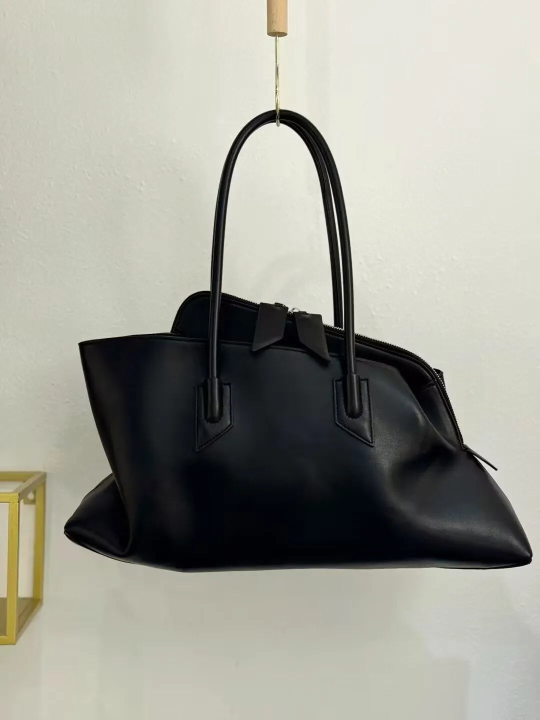 Crocodile Pattern Leather Tote Bag – Large Capacity Shoulder Bag