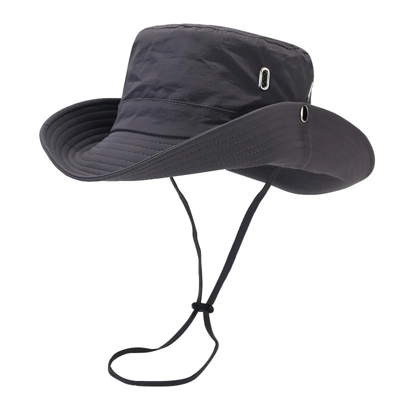 Wide Brim Sun Hat – Women's UV Protection Outdoor Bucket Hat