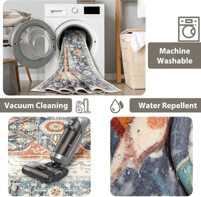 Cute Dog Non-Slip Bath Mat – Machine Washable Bathroom & Door Rug