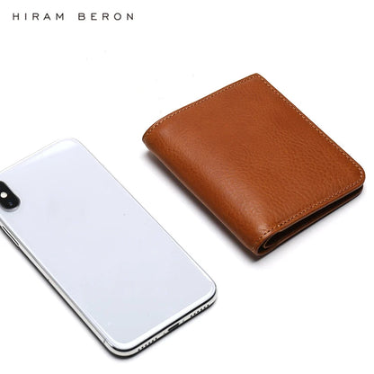 RFID Blocking Men's Leather Wallet with Custom Name – Hiram Beron