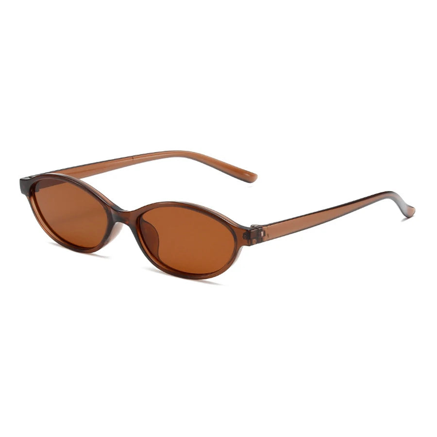 Retro Oval Cat Eye Sunglasses – Trendy Small Punk Shades for Women