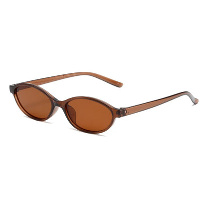 Retro Oval Cat Eye Sunglasses – Trendy Small Punk Shades for Women