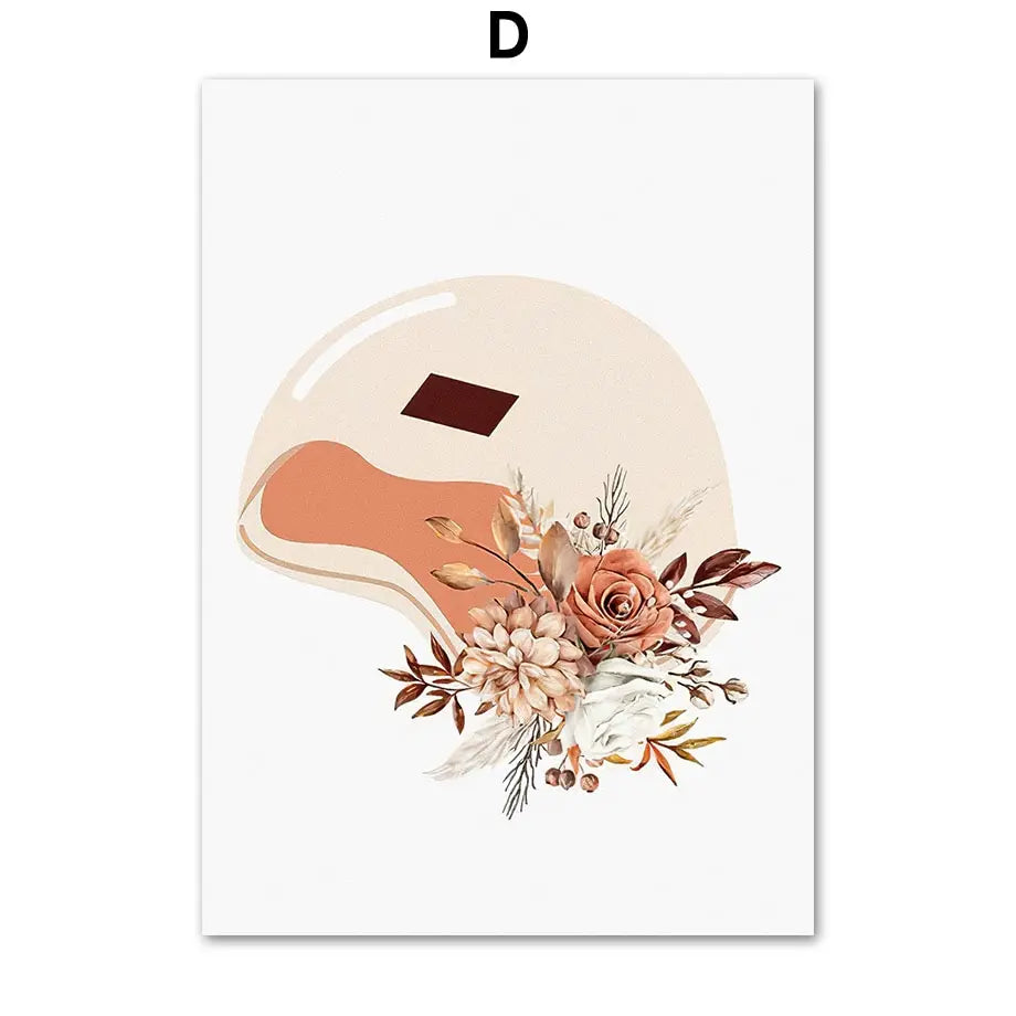 Beauty Salon Wall Art Print – Nordic Boho Nail Salon Poster