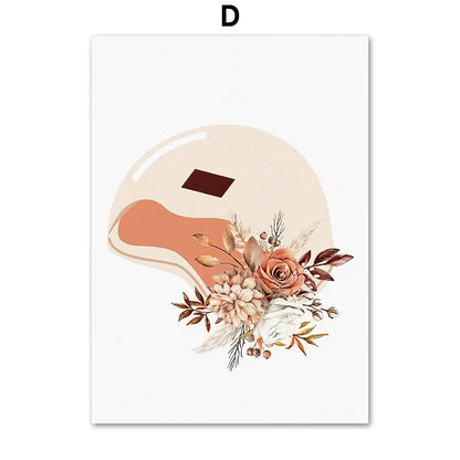 Beauty Salon Wall Art Print – Nordic Boho Nail Salon Poster