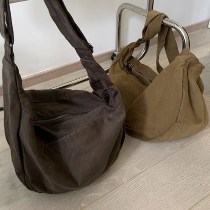 Retro Autumn and Winter Dumpling Bag Shoulder Bag
