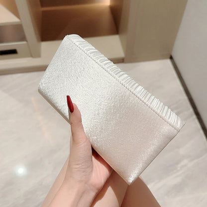 Women's Elegant Satin Evening Bag
