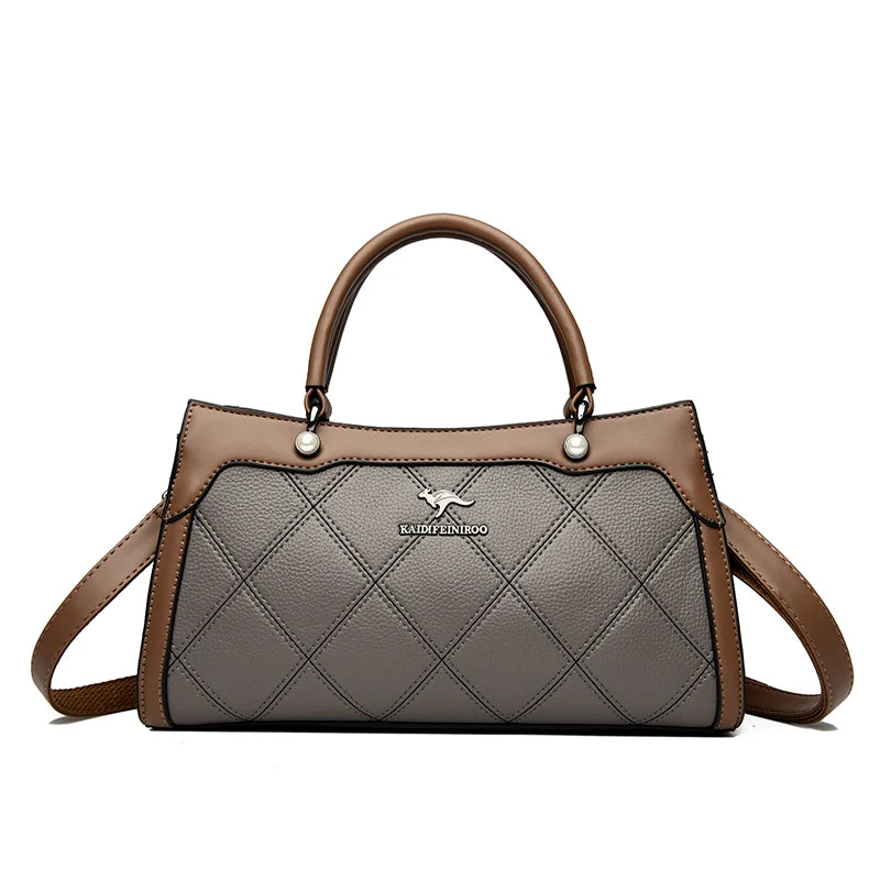 Top Quality Leather Hand Shoulder Bags for Women Luxury Handbags