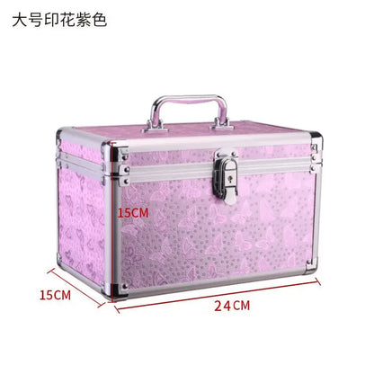 Professional Makeup Case – Multilayer Cosmetic Box for Artists