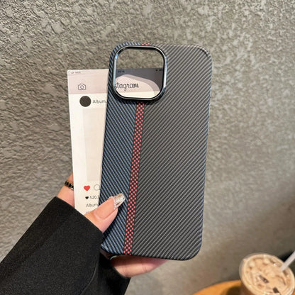 Carbon Fiber MagSafe iPhone Case – iPhone 17 / 16 / 15 / 14 / 13 / 12 Series