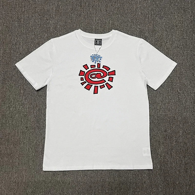 Sun Print Graphic T-Shirt – Casual Cotton Tee for Men & Women