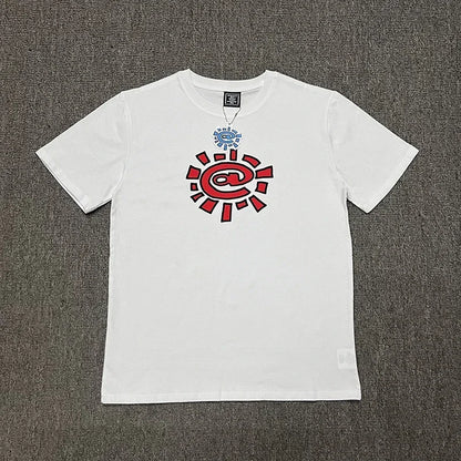 Sun Print Graphic T-Shirt – Casual Cotton Tee for Men & Women