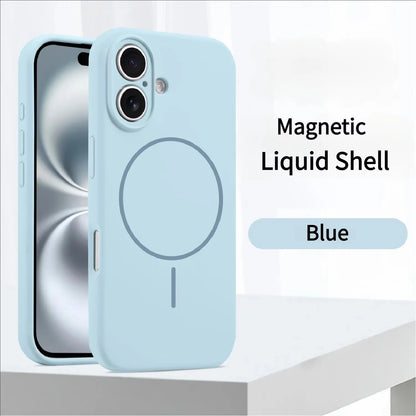 Liquid Silicone MagSafe iPhone Case – Multi-Color