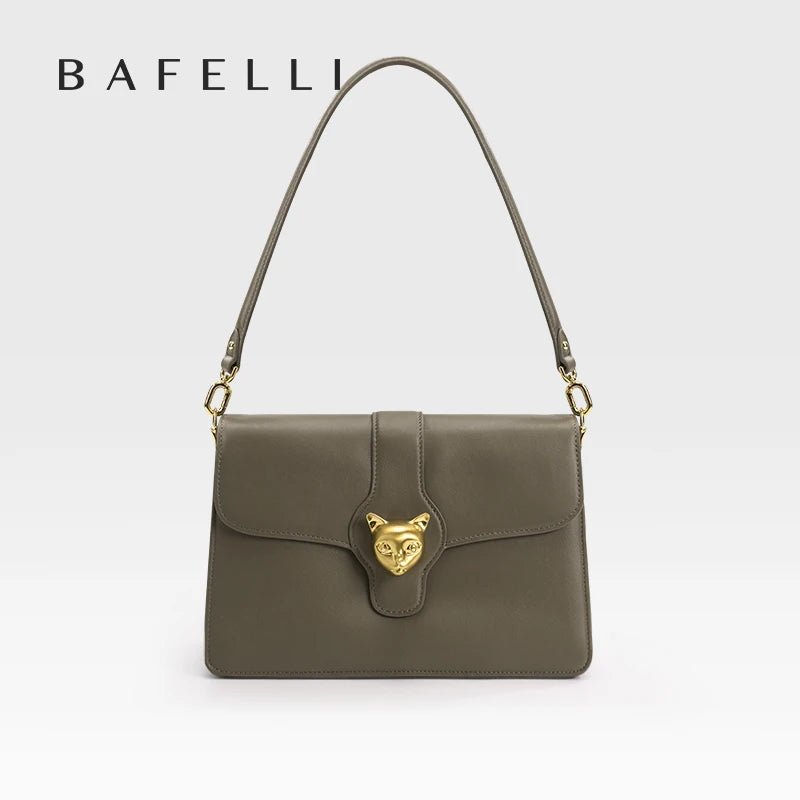 Luxury Leather Shoulder Bag – Designer Crossbody Handbag for Women