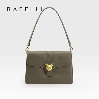 Luxury Leather Shoulder Bag – Designer Crossbody Handbag for Women