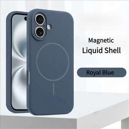 Liquid Silicone MagSafe iPhone Case – Multi-Color
