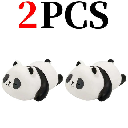 Cute Panda LED Night Light Kids Bedside Lamp