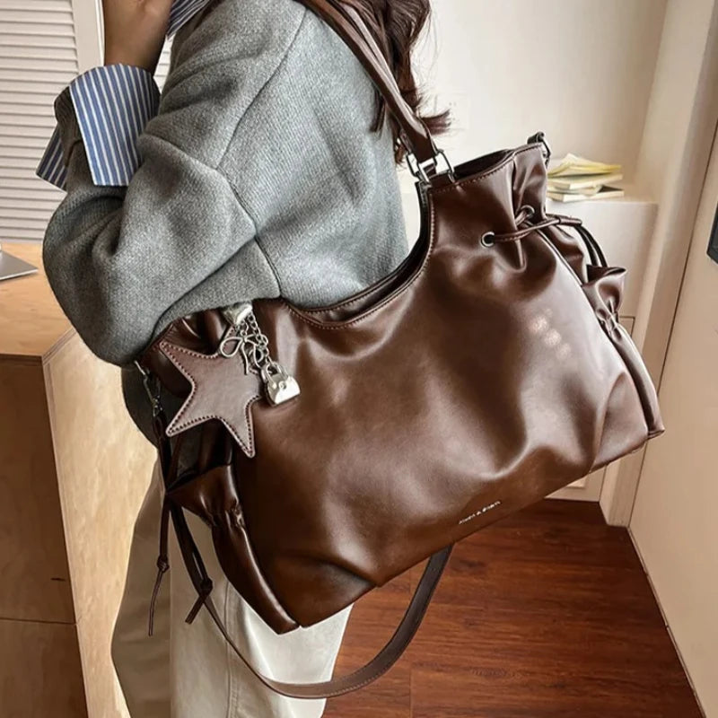 Fashionable Brand Design Tote Bag New Retro Shoulder Bag