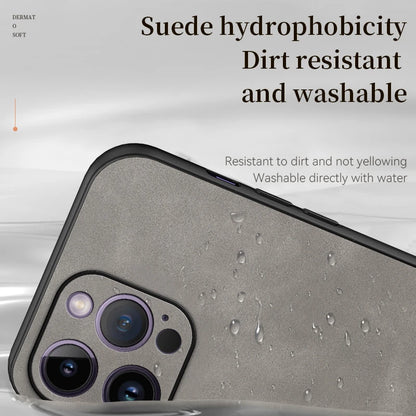 Soft Leather iPhone Case – Luxury Sheepskin Matte Cover