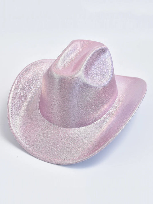 Women's Sequin Cowgirl Hat – Glitter Fedora for Party & Festival