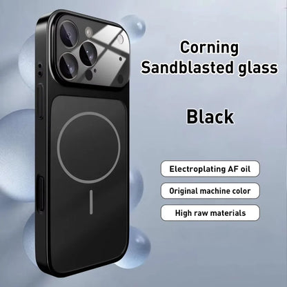 MagSafe Glass Matte iPhone Case – Corning Sandblasted, Wireless Charging