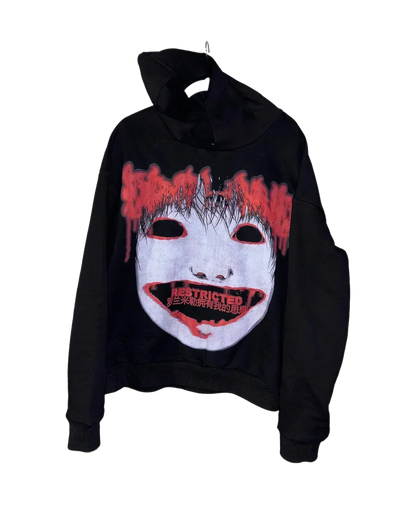 Gothic Graphic Hoodie – Women's Harajuku Punk Streetwear Sweatshirt