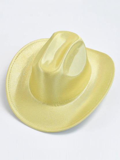 Women's Sequin Cowgirl Hat – Glitter Fedora for Party & Festival