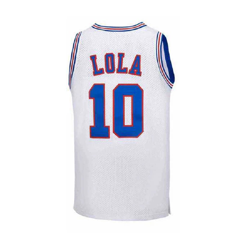 Space Jam Basketball Jersey – Bugs, Lola & Taz Embroidered Sportswear