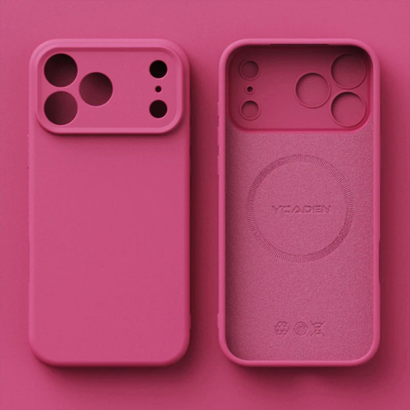 MagSafe Liquid Silicone iPhone Case – iPhone 17 16 15 14 13 12 Series