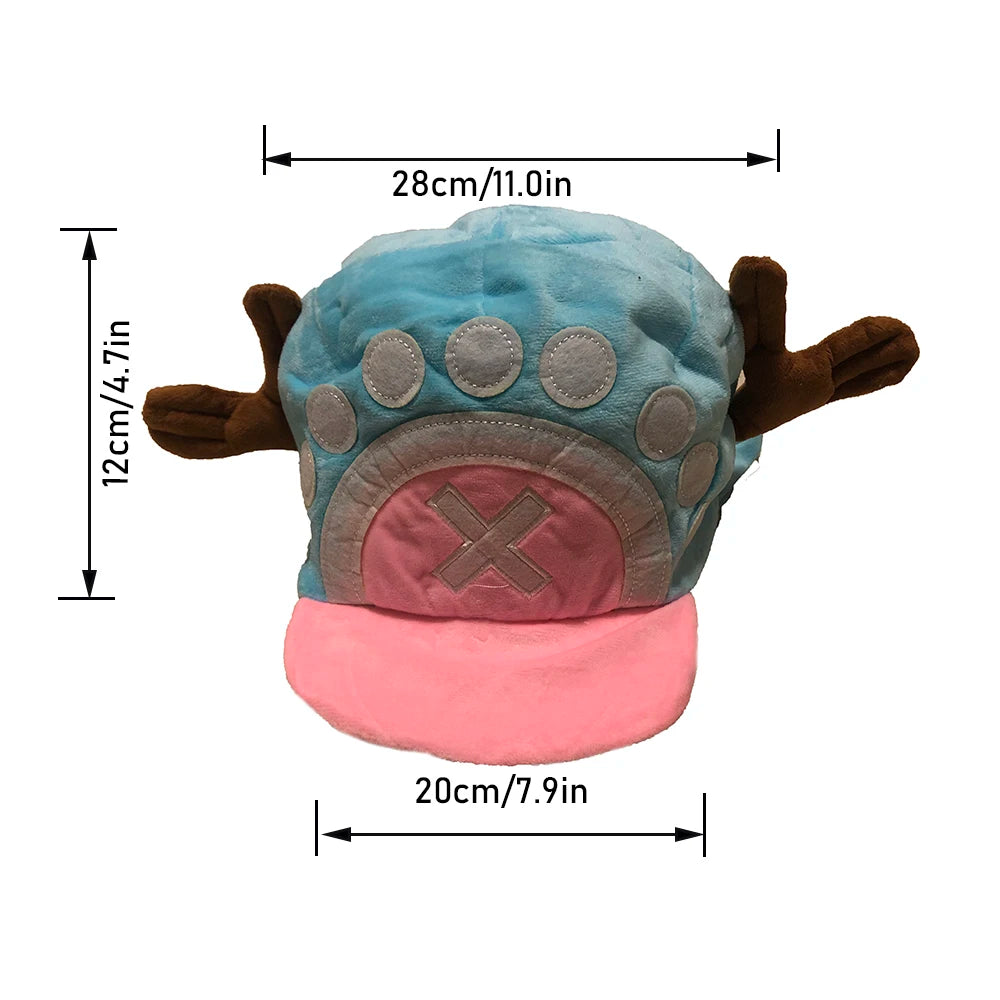 Tony Chopper Cosplay Hat Unisex Cartoon Cap