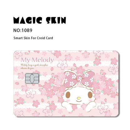 Sanrio Cartoon Bank Card Skin Stickers