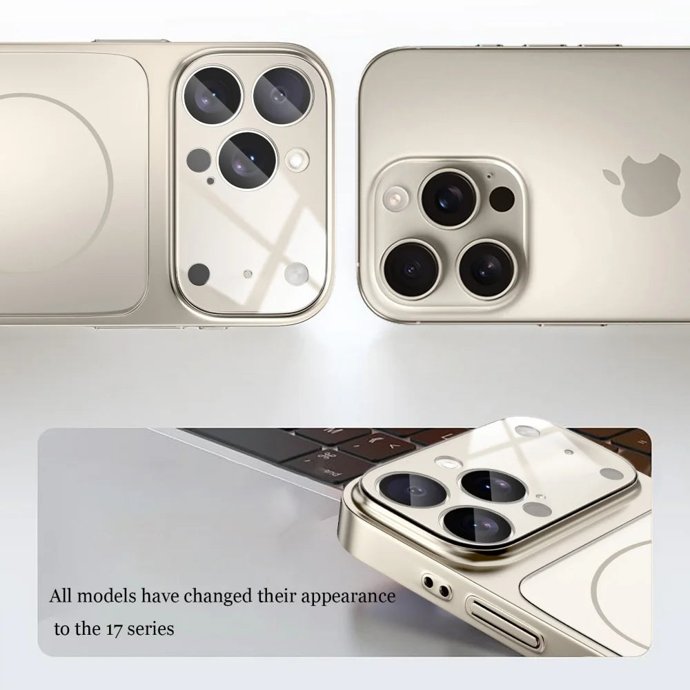 MagSafe Matte Glass iPhone Case – iPhone 13 to 17 Series
