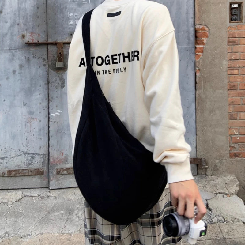 Retro Autumn and Winter Dumpling Bag Shoulder Bag