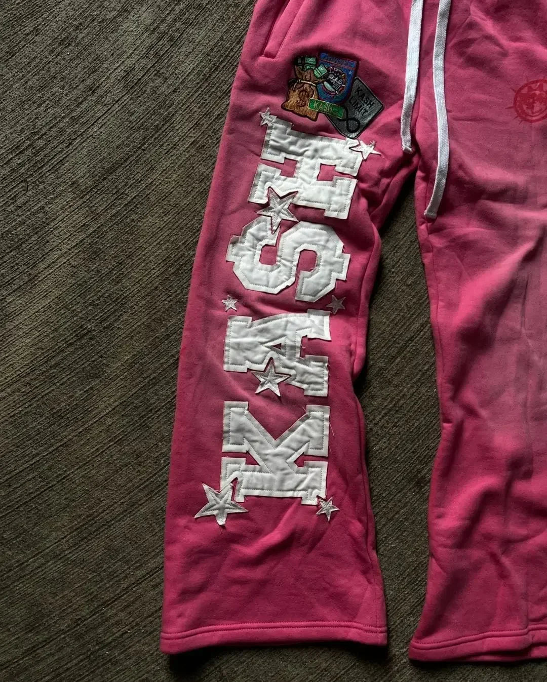 Y2K Gothic Harajuku Sweatpants – Loose Casual Pants with Letter Patch