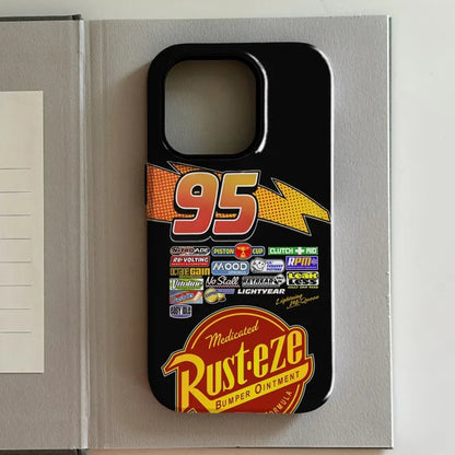Lightning McQueen 95 iPhone Case – Cars Rust-Eze Design