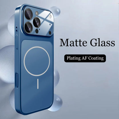 MagSafe Matte Glass iPhone Case – iPhone 13 to 17 Series
